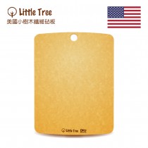 美國Little Tree小樹 ∣ 溝槽型防滑無毒木纖維砧板(S)